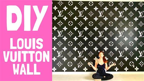 autocollant mural louis vuitton|DIY LOUIS VUITTON WALL Mural Decor idea *SUPER .